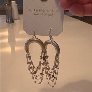 Altar'd State Gold Chain Earrings